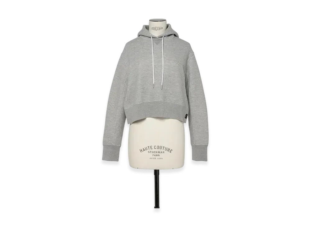 sacai S Sponge Sweat Hoodie "Light Grey"