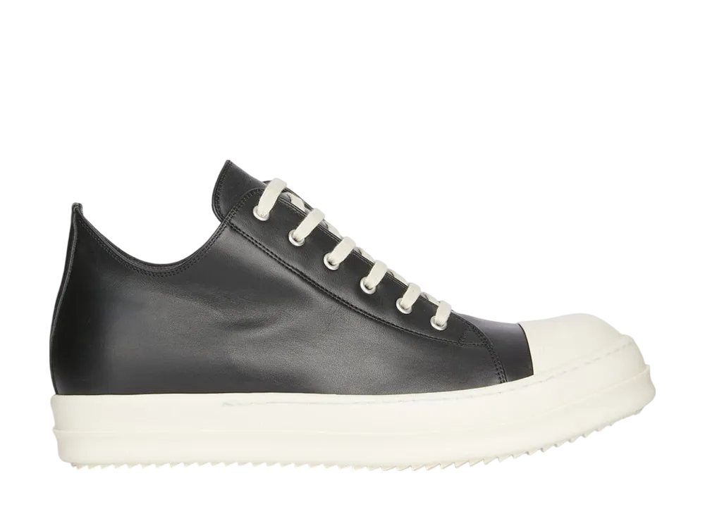 【Rick Owens】 ブラック Hollywood Low Sneaks スニーカー Black Hollywood Low Sneaks Sneakers by Rick Owens DRKSHDW on