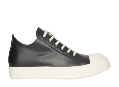 Rick Owens Women's Hollywood Low Sneaks "Black/Milk/Milk"