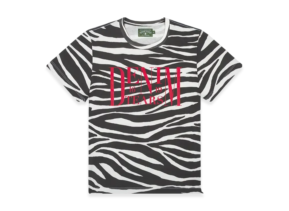 DENIM TEARS Cannes Tee "Zebra"