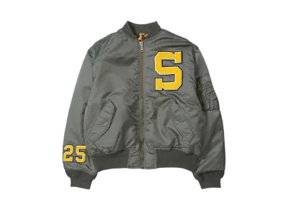 Supreme x GOODENOUGH Reversible MA-1 "Olive"