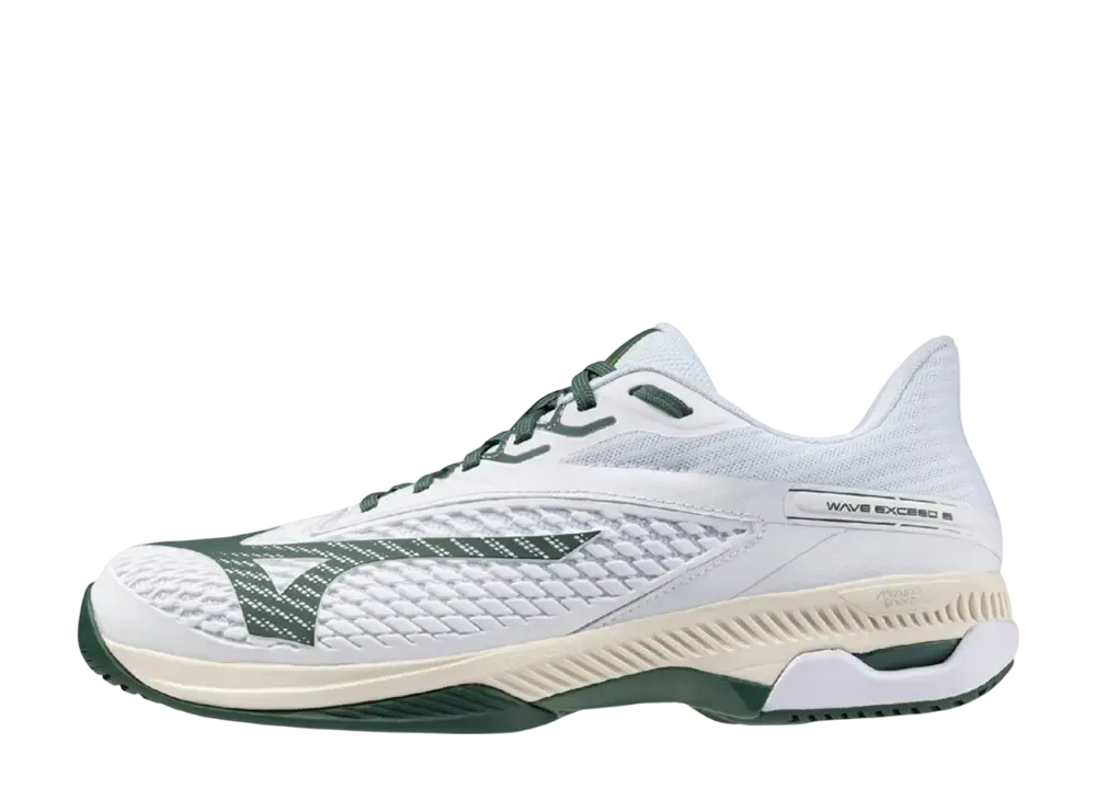 ミズノ ウエーブエクシード6 SW AC "ホワイト/グリーン"