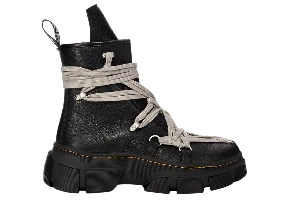 Rick Owens × Dr.Martens Women's 1460 DMXL Megalaced Boot "Black"