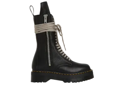 Rick Owens × Dr.Martens Women's Strobe Calf Length Boot "Black"