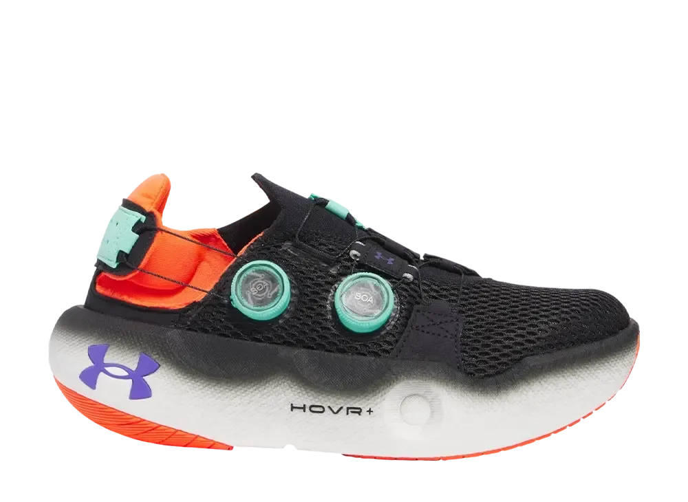 アンダーアーマー UAインフィニット メガ "ブラック/コメットグリーン"