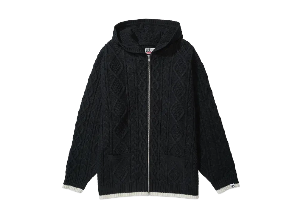 Supreme x GOODENOUGH Zip Up Hooded Sweater "Black"
