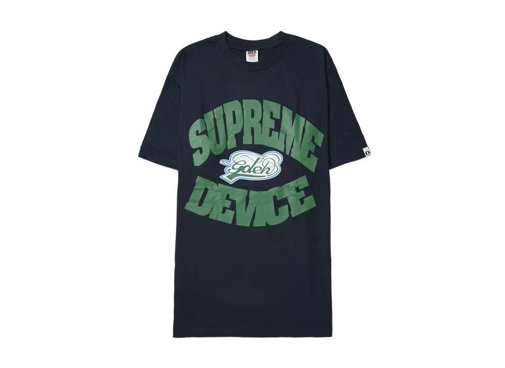 Supreme x GOODENOUGH Device Tee "Navy"