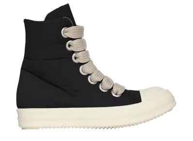 Rick Owens Women's DRKSHDW Hollywood Jumbo Laced Puffer "Black/Milk/Milk"