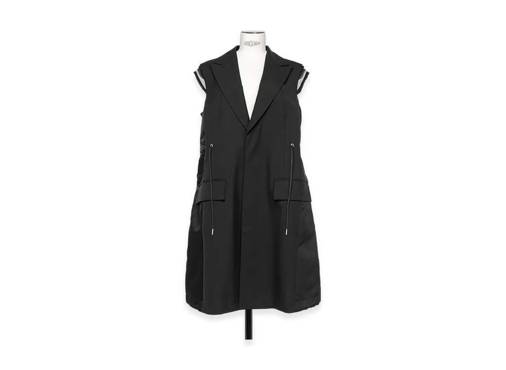 sacai Suiting Vest "Black"