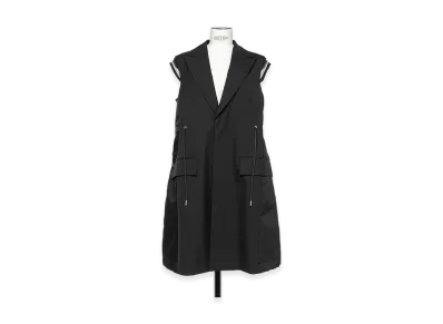sacai Suiting Vest "Black"
