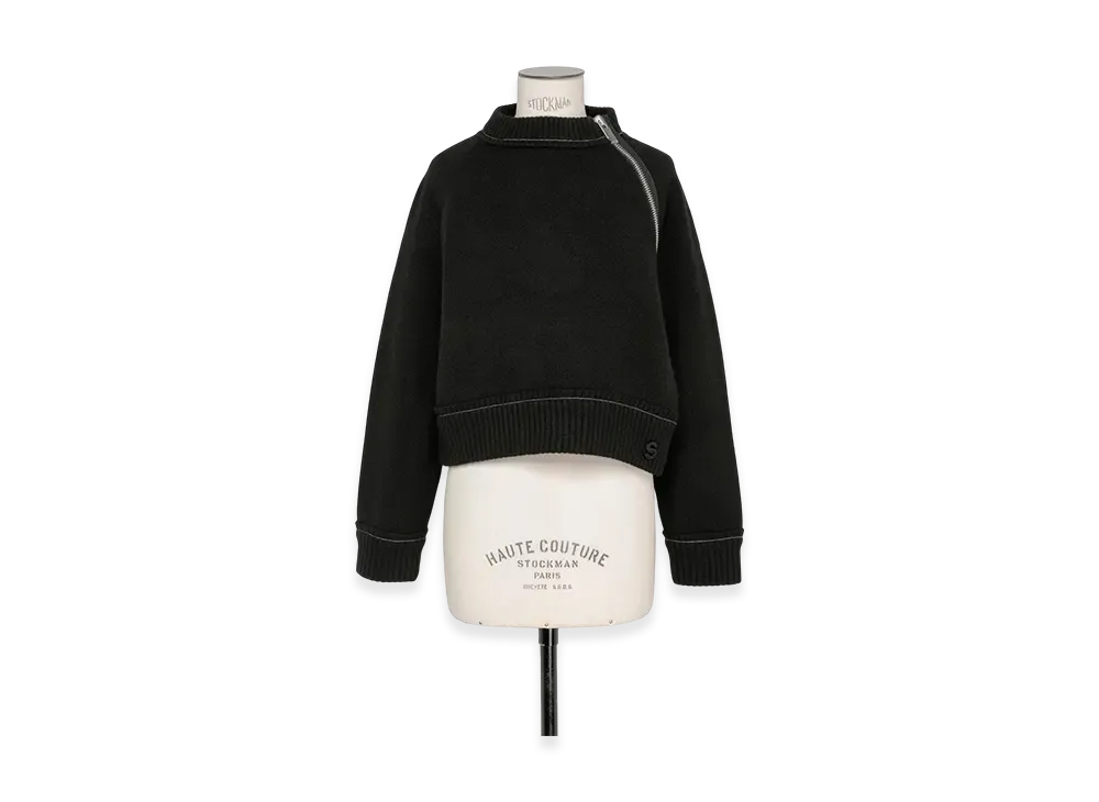 sacai S Cashmere Knit Pullover "Black"