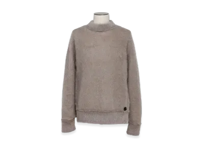 sacai S Mohair Knit Pullover "Light Grey"