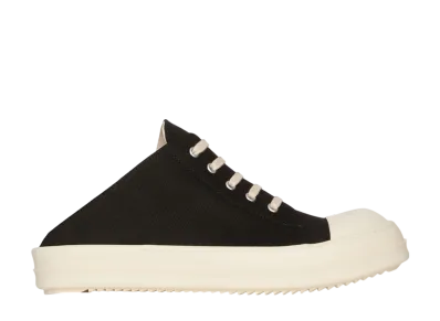 Rick Owens Women's DRKSHDW Hollywood Slip On "Black/Milk/Milk"