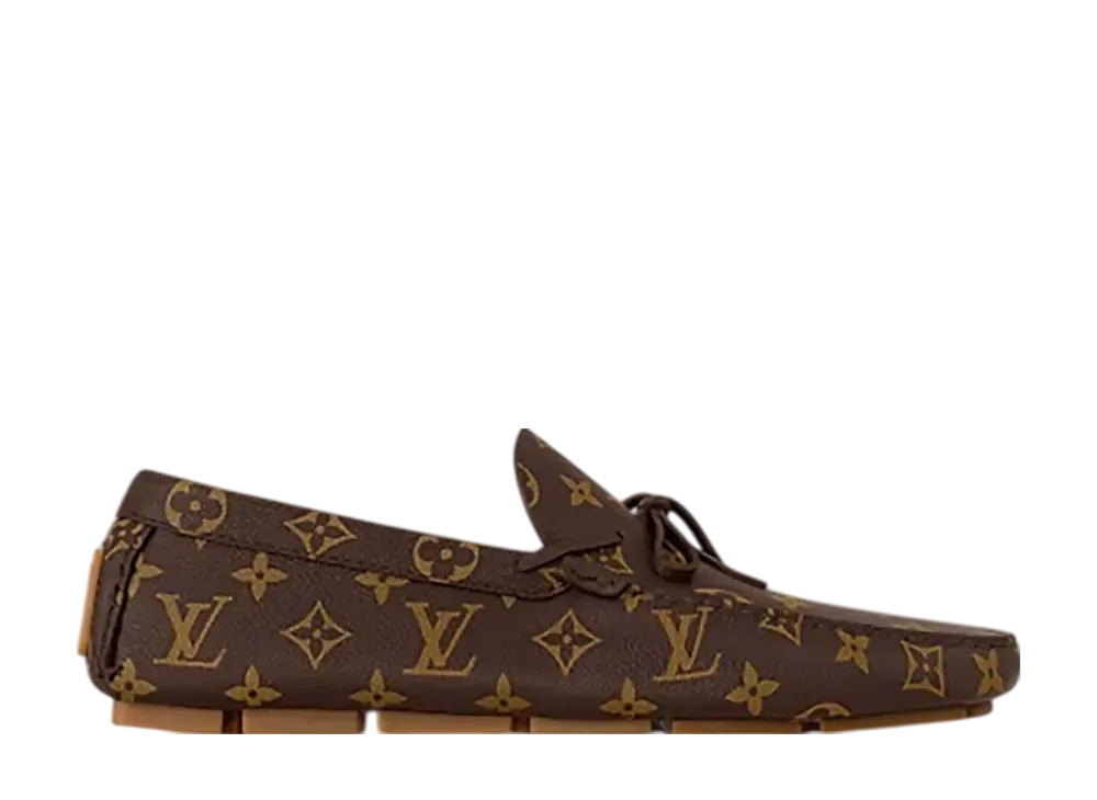 ルイヴィトン LV ドライバー ローファー "エベヌ"