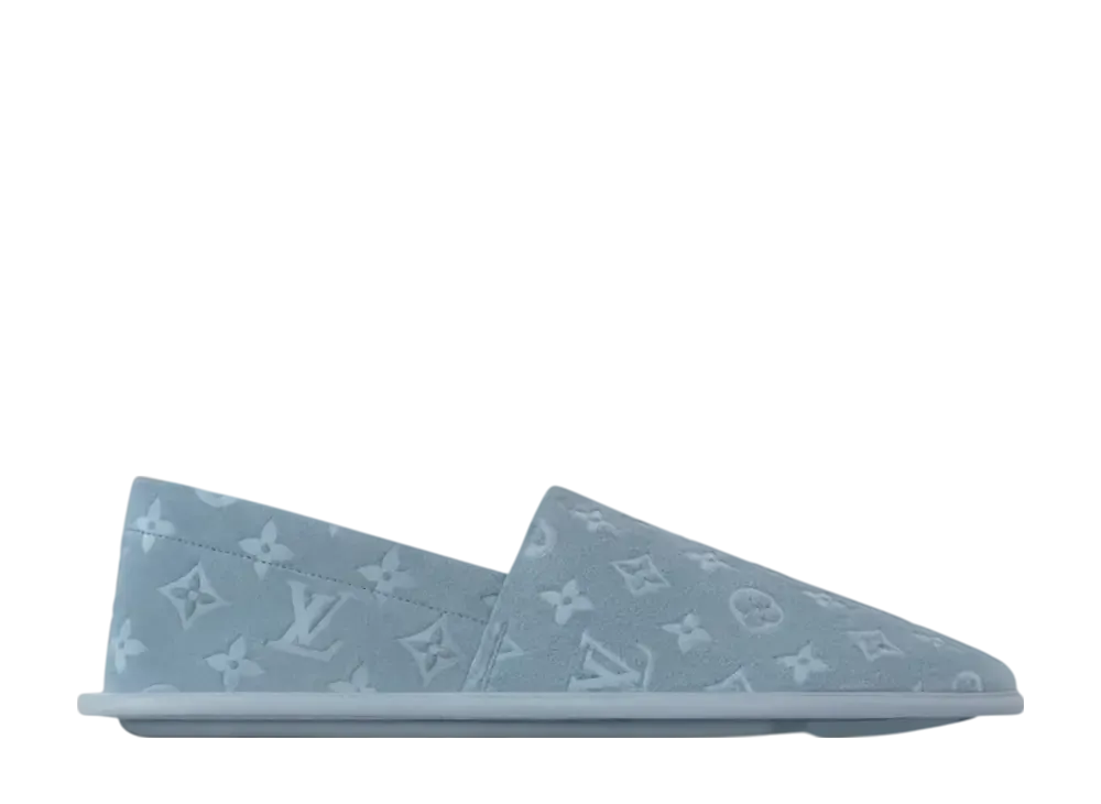 ルイヴィトン LV トラベラー スリッポン "ブルー"