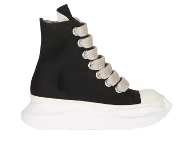 Rick Owens Women's DRKSHDW Hollywood Jumbo Laces Abstract "Black/Milk/Milk"