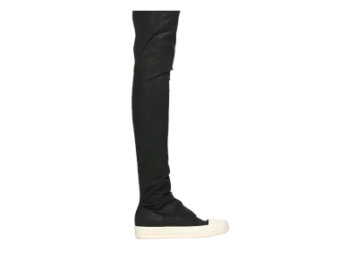 Rick Owens Women's DRKSHDW Hollywood High Sock "Black/Milk/Milk"