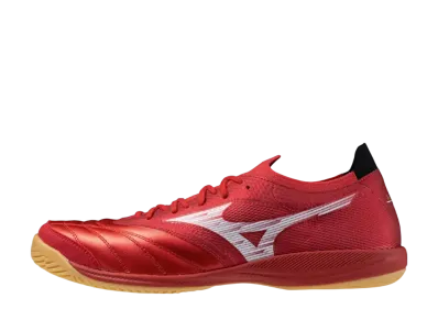 ミズノ モレリアネオ サラ β ジャパン イン "ルビーレッド/ホワイト"