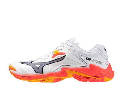 ミズノ ウエーブライトニング Z8 "ホワイト/ブラック/オレンジ"