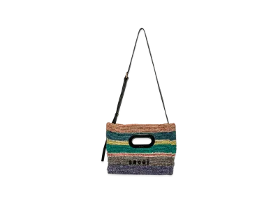 sacai Raffia New Shopper Bag Small "Multi"