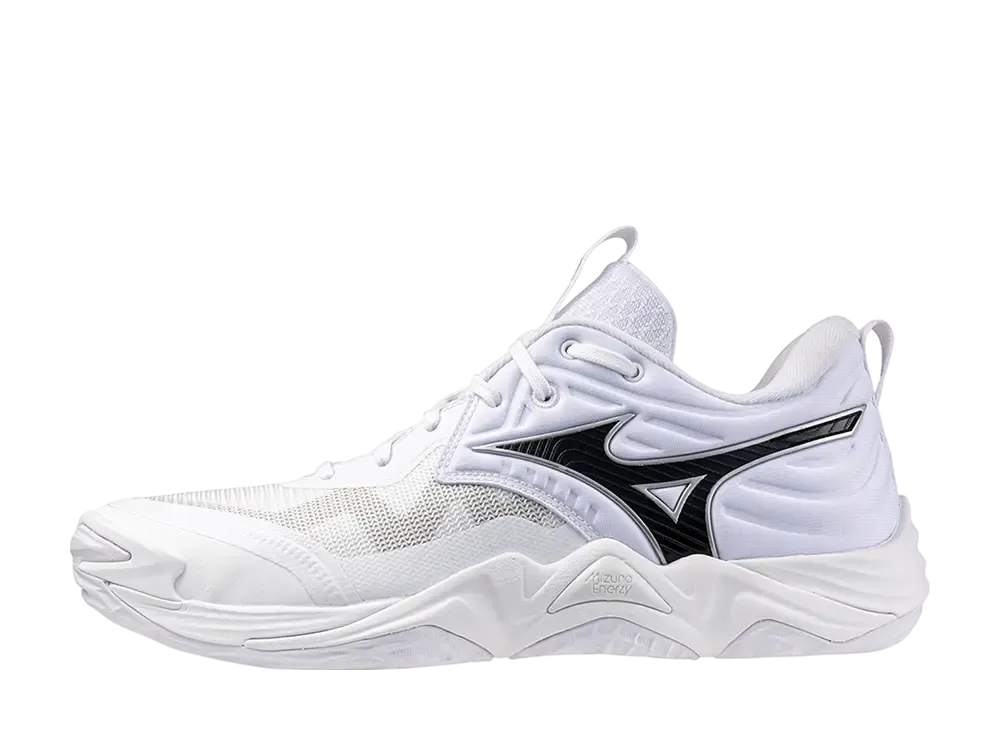 ミズノ ウエーブモーメンタム エリート "ホワイト/ブラック"