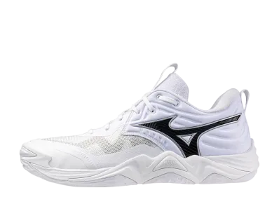 ミズノ ウエーブモーメンタム エリート "ホワイト/ブラック"