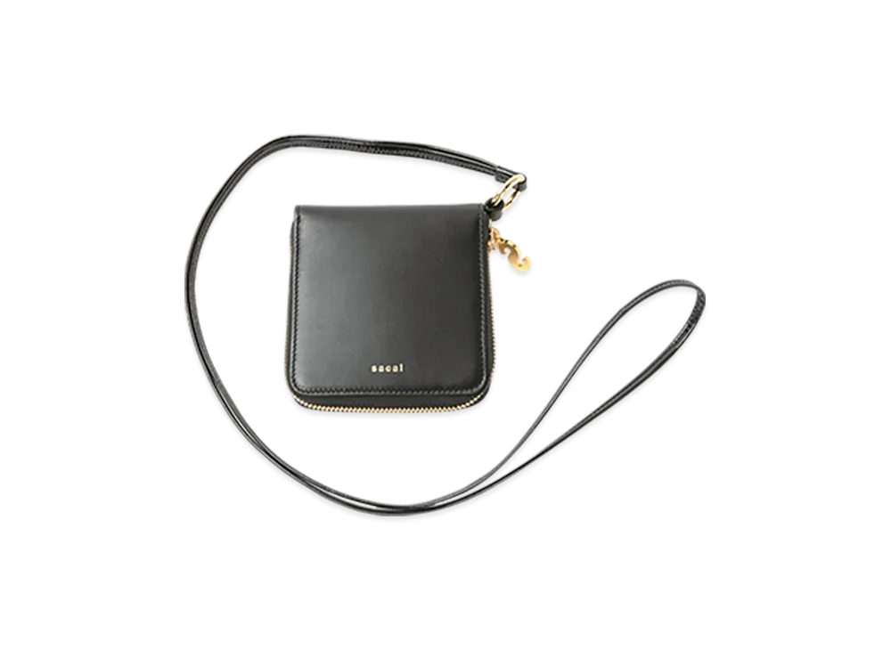 sacai Bicolor Half Fold Wallet 