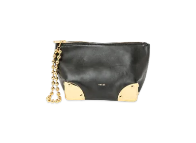 sacai Corner Metal Pouch "Black"