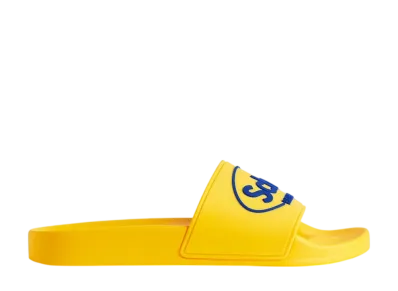 シュール × バレンシアガ プール スライドサンダル "イエロー/ブルー"