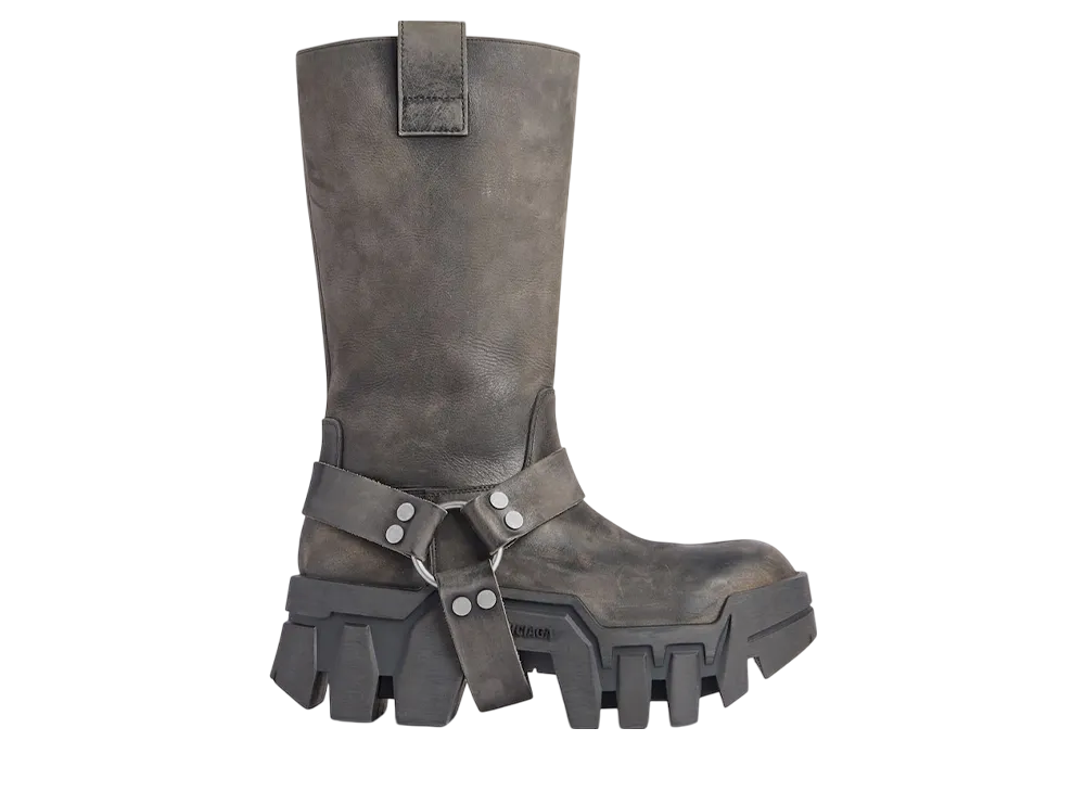 バレンシアガ ブルドーザー ハーネス ブーツ "ブラック"