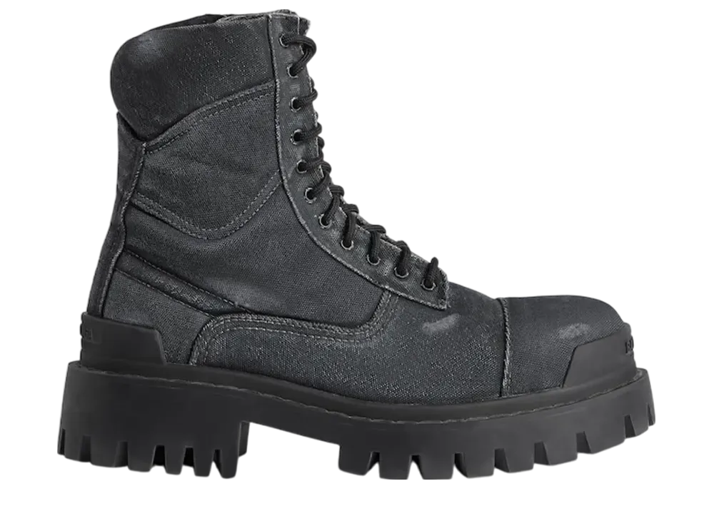 バレンシアガ コンバット ストライク 20mm ブーツ "ブラック"