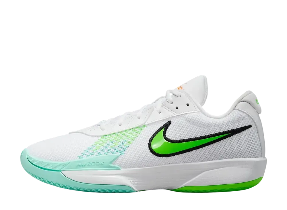Nike GT Cut Academy "White/Bleached Turquoise/Black/Green Strike"