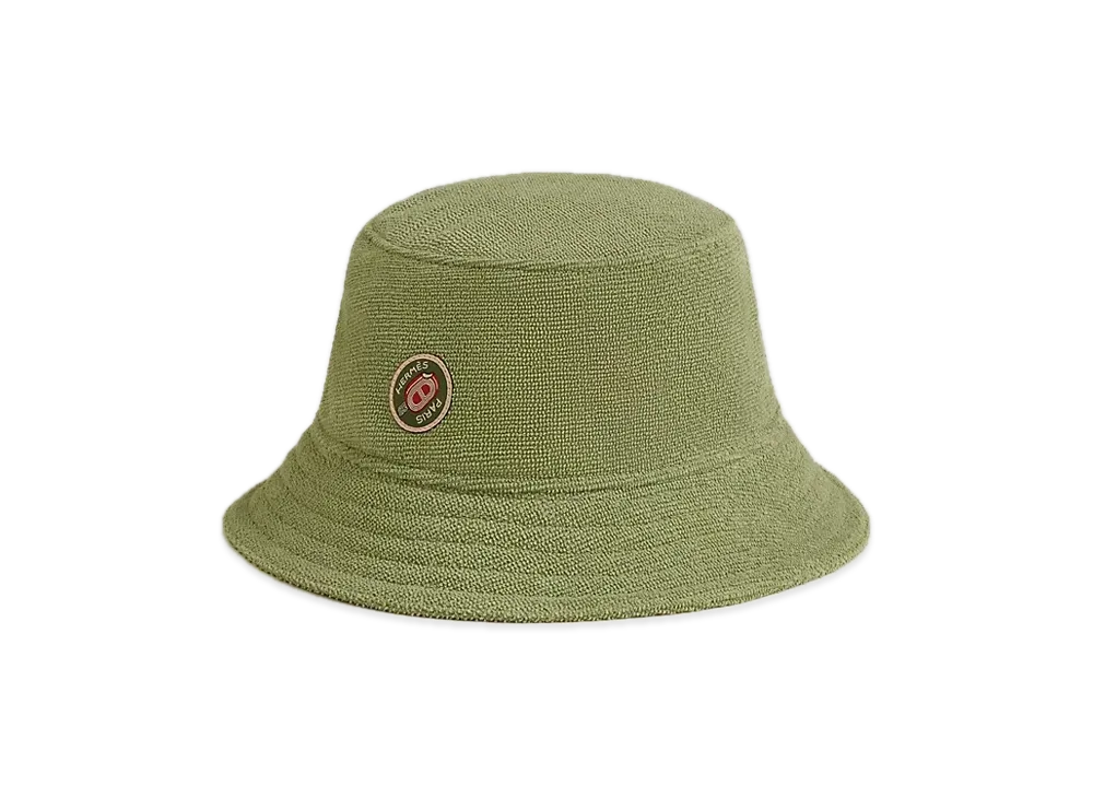 エルメス ハーパー バケットハット "カーキ" H241054NKA57