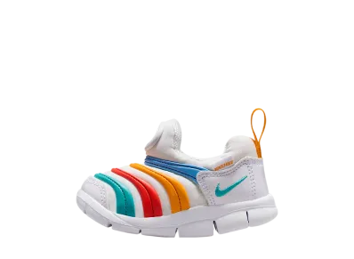 Nike TD Dynamo Free "White/Limelight/Hyper Royal/Dusty Cactus"