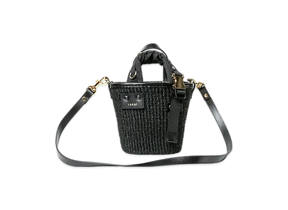 sacai Hybrid Marche Micro Bag "Black"