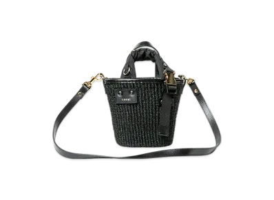 sacai Hybrid Marche Micro Bag "Black"