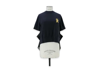 sacai Emblem Knit Pullover "Black/Navy"