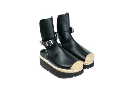 sacai Jodphur Slides "Black"