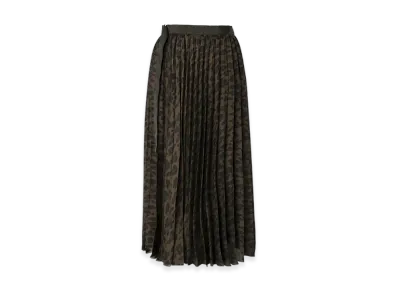 sacai Leopard Print Skirt "Brown"