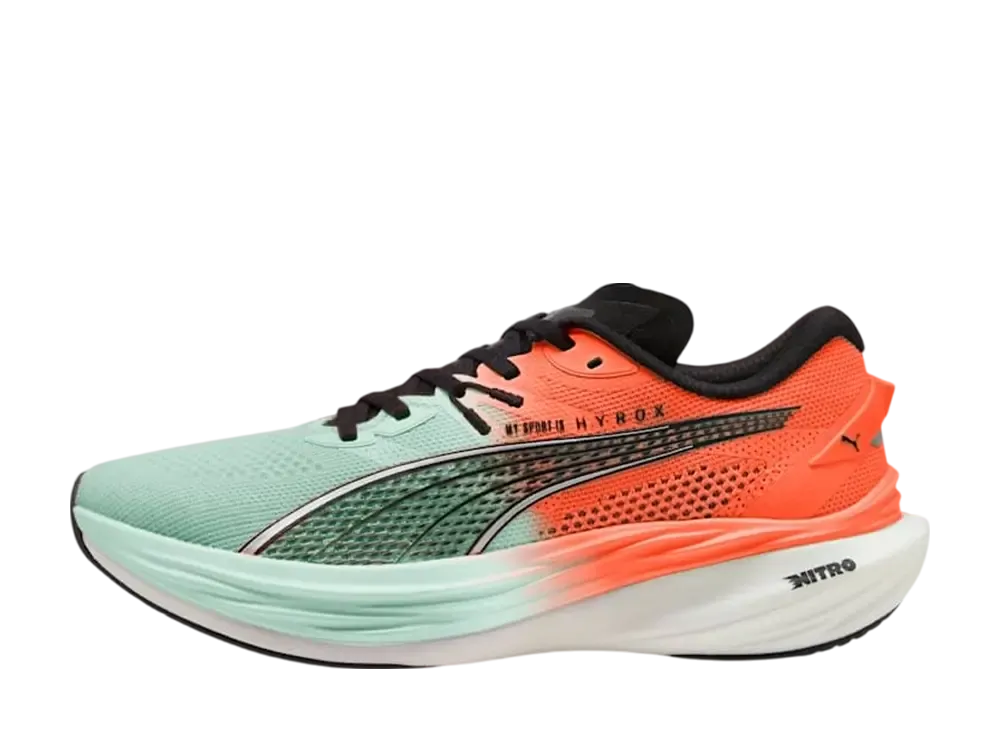 ハイロックス × プーマ ディヴィエイト ニトロ3 "グローイングレッド/ミントメルト"