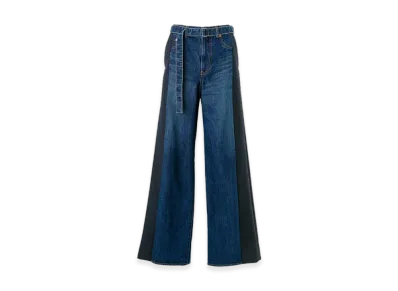 sacai Denim x Suiting Pants "Blue/Navy"
