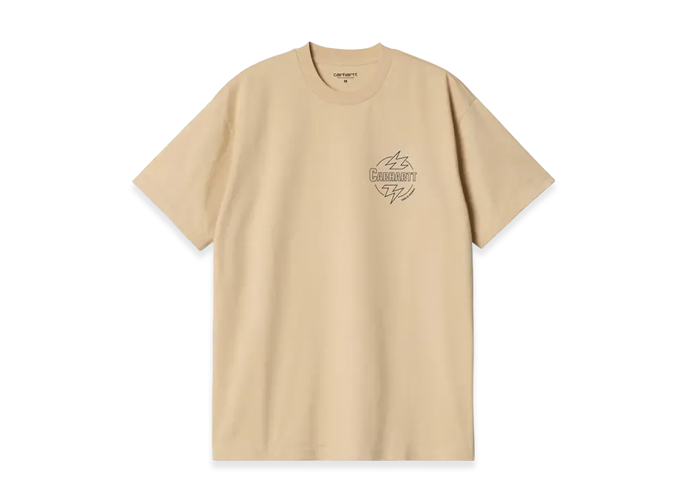 Carhartt WIP S/S Blaze T-Shirt "Cornsilk/Air Force Blue"