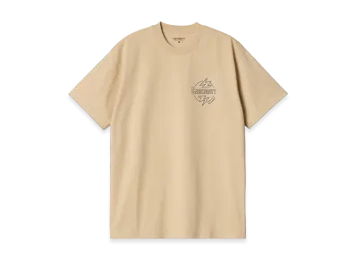 Carhartt WIP S/S Blaze T-Shirt "Cornsilk/Air Force Blue"