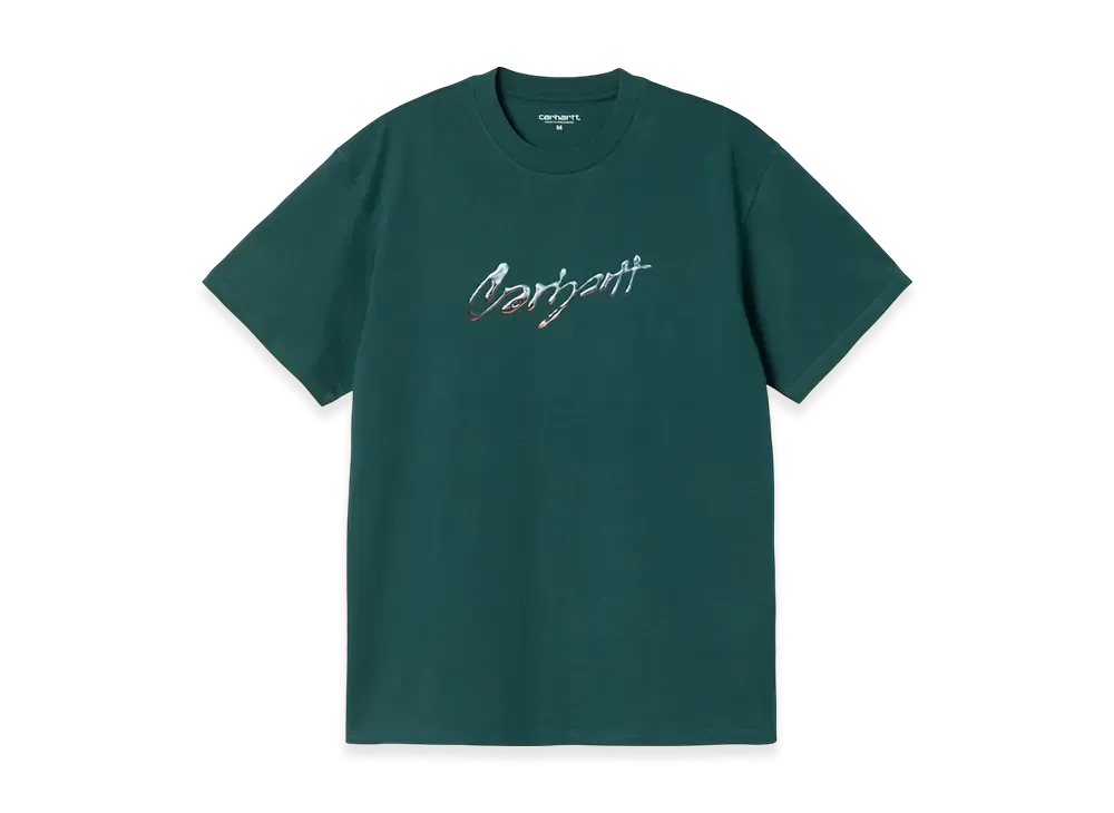 Carhartt WIP S/S Drip Script T-Shirt "Malachite"