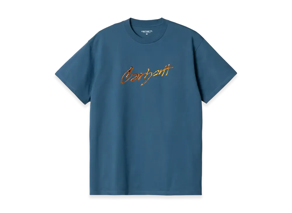 Carhartt WIP S/S Drip Script T-Shirt "Sodalite"