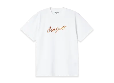 Carhartt WIP S/S Drip Script T-Shirt "White"