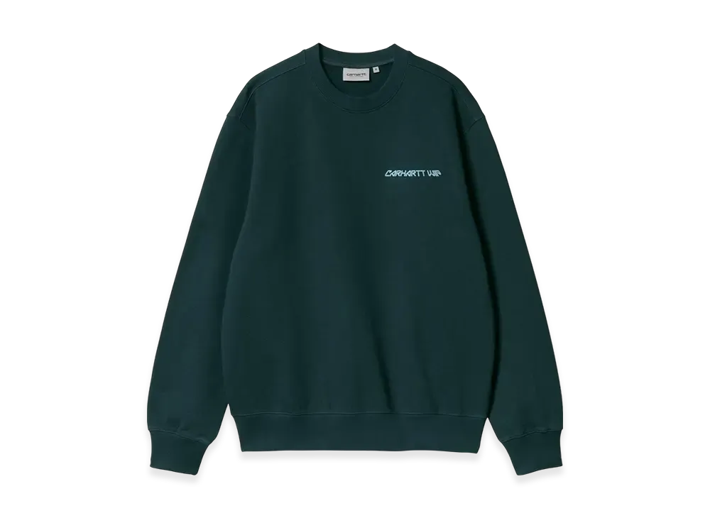 Carhartt WIP Greatest Flicks Sweat "Deep Lagoon"