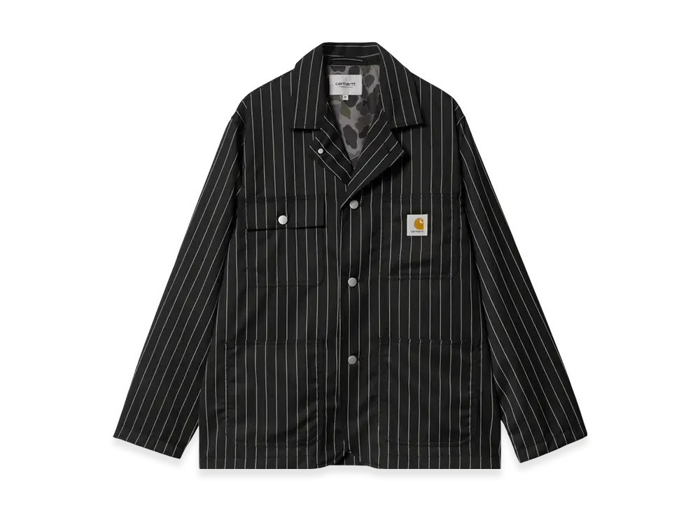 Carhartt WIP Seaton Blazer "Seaton Stripe Black/Wax"