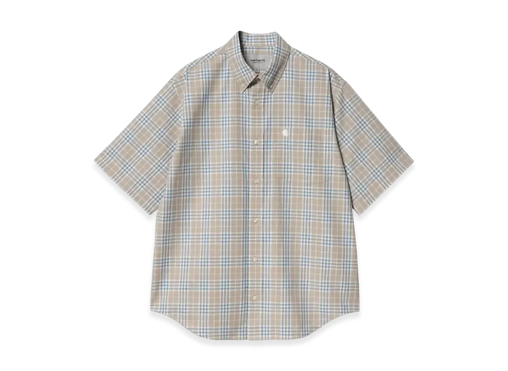 Carhartt WIP S/S Niven Shirt "Niven Check Wall/Wax"