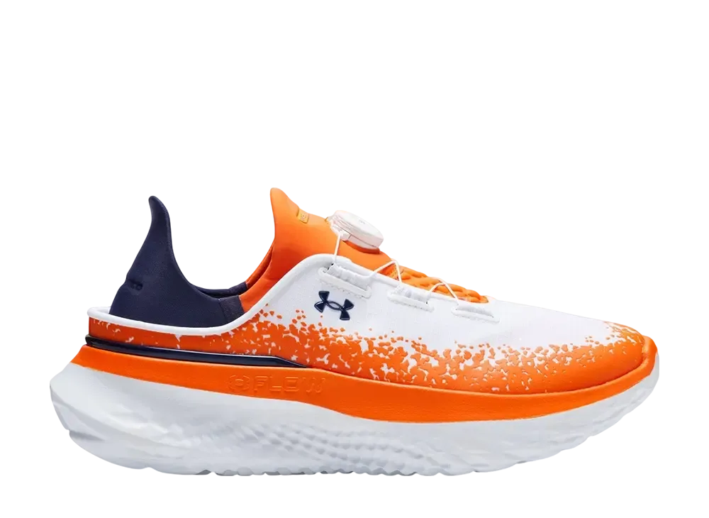 アンダーアーマー UAスリップスピード メガ リップストップ "ホワイト/チームオレンジ"